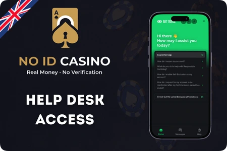 Casino Realmoney Online Casino No ID Verification Real Money help desk access