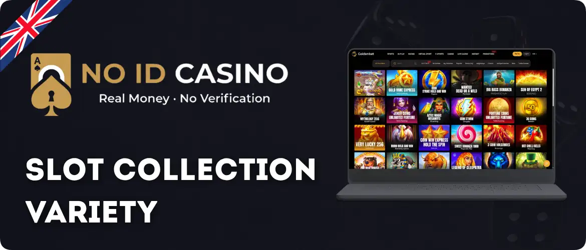 Casino Realmoney Online Casino No ID Verification Real Money slot collection variety
